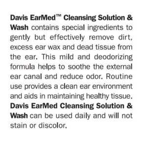 Davis EW12 EarMed Pet Cleansing Solution & Wash, 12 oz