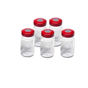 5-10ml empty sealed sterile vials - 5 pack