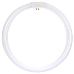 sunlite fc12t9/dl t9 round fluorescent circline lamp, 32 watts, 1750 lumens, 6500k daylight, rohs compliant, g10q 4-pin base, 1 pack