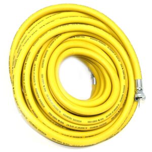 Interstate Pneumatics HJ59-050E Jack Hammer Yellow Rubber Hose 3/4 Inch x 50 Feet 300 PSI