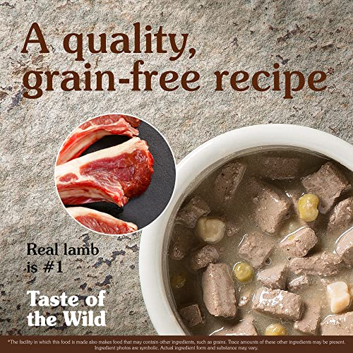 Taste of the Wild Sierra Mountain Canine Recipe with Lamb in Gravy 13.2oz