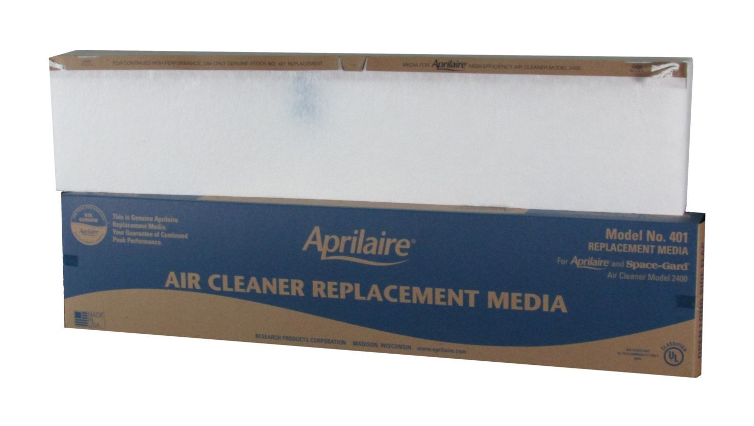 Aprilaire / Space-Gard 401 High Efficiency Filtering Media - 2 PK