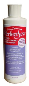 palmer pletsch perfect sew wash away fabric stabilizer 8 ounces