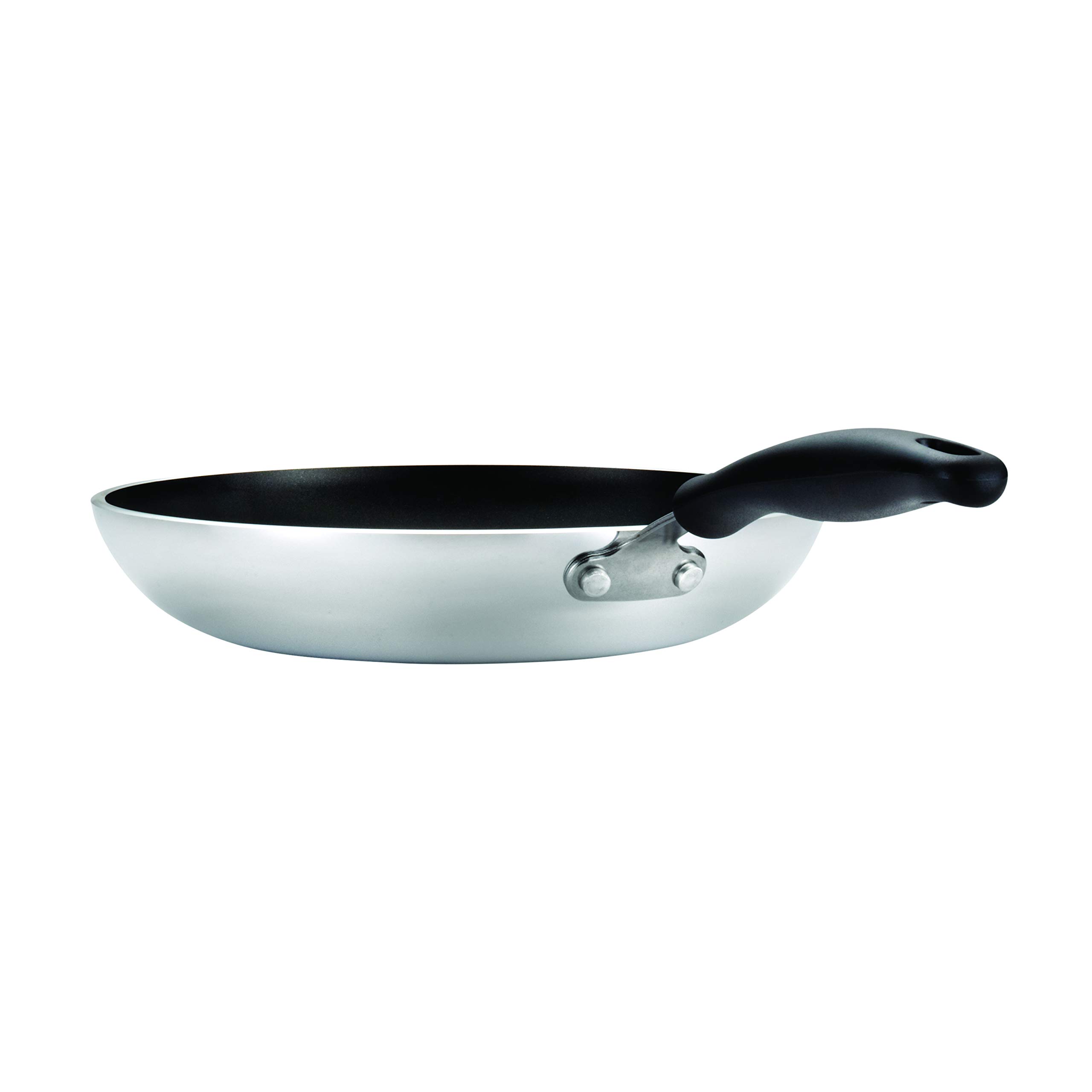 Farberware Commercial Nonstick Frying Pan / Fry Pan / Skillet with Helper Handle - 12 Inch, Silver