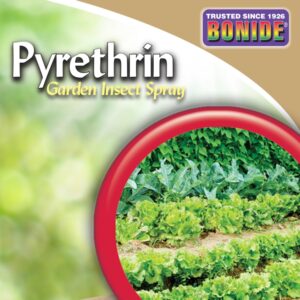 Bonide Pyrethrin Garden Insect Spray Concentrate, 16 oz Ready-to-Mix Fast Acting Insecticide for Outdoor Garden Use