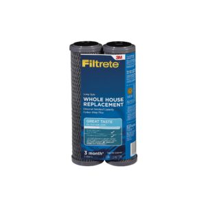 filtrete 3wh-stdcw-f02 water filter housings, 2 count (pack of 1), gray