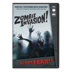 AtmosFX Zombie Invasion! Halloween Digital Decorations DVD