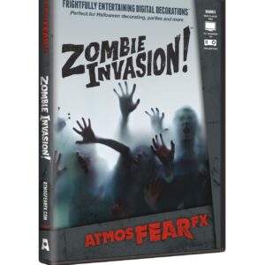 AtmosFX Zombie Invasion! Halloween Digital Decorations DVD