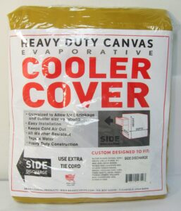 37"w x 37"d x 42"h side draft heavy duty canvas cover for evaporative swamp cooler (37 x 37 x 42)