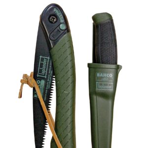 Bahco LAP-KNIFE Laplander Folding Saw and Multi-Purpose Knife Set