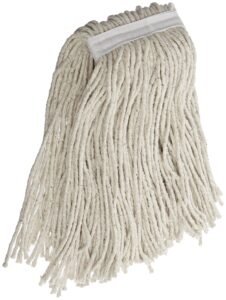 impact s12116 cotton saddle-type cut-end wet mop, 16 oz size, natural (case of 12)