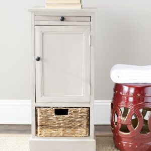 SAFAVIEH American Homes Collection Raven Vintage Grey Tall Storage Unit