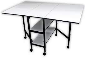 Sullivans 38431 Home Hobby Adjustable Height Foldable Table, 59 x 35.8