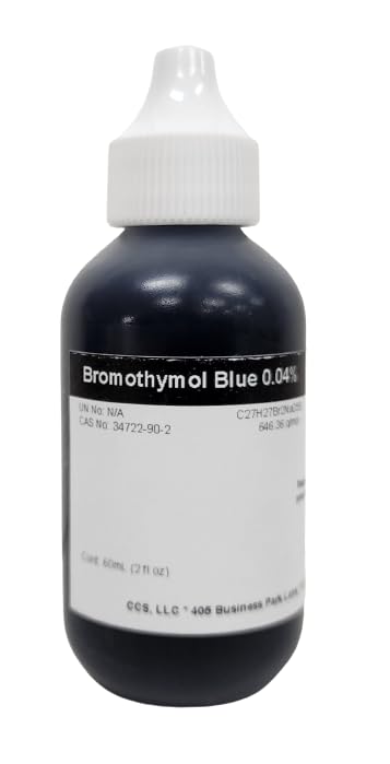 Bromothymol Blue, 0.04% Solution 60ml Dropper Bottle