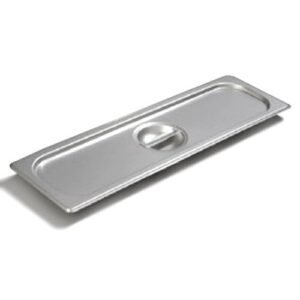 value series 75059 solid cover for 22 gauge half-size long steam table pans