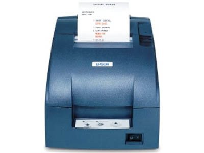 Epson C31C515A8761 Dot Matrix Receipt Printer, TM-U220D, USB, No Auto Cutter, RoHS Compliant, Epson Dark Gray