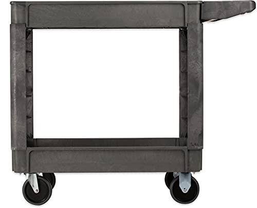 Carlisle FoodService Products UC401823 Bin Top Utility / Service Cart, 500 Pound Capacity, 40" x 17" x 33 Inch (L x W x H), Gray