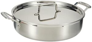 cuisinart multiclad pro stainless 5-1/2-quart casserole with cover