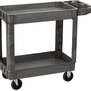 Carlisle FoodService Products UC401823 Bin Top Utility / Service Cart, 500 Pound Capacity, 40" x 17" x 33 Inch (L x W x H), Gray