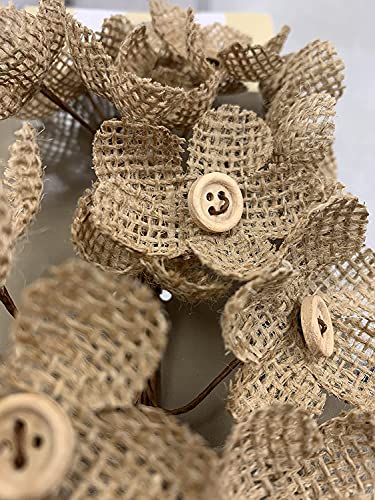 AK TRADING CO. 40" Wide x 5 Yards (15 Feet) - Multipurpose Natural Burlap Fabric - for Decorations, Crafts, Home, Weddings, Table Linens, Landscaping, Plants & Tree Covering and More.