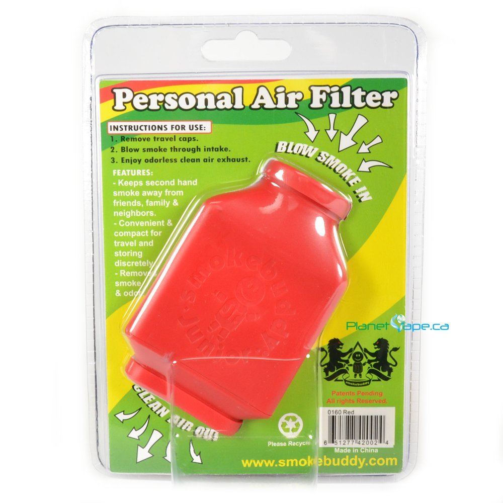 smokebuddy Red Jr Personal Air Filter