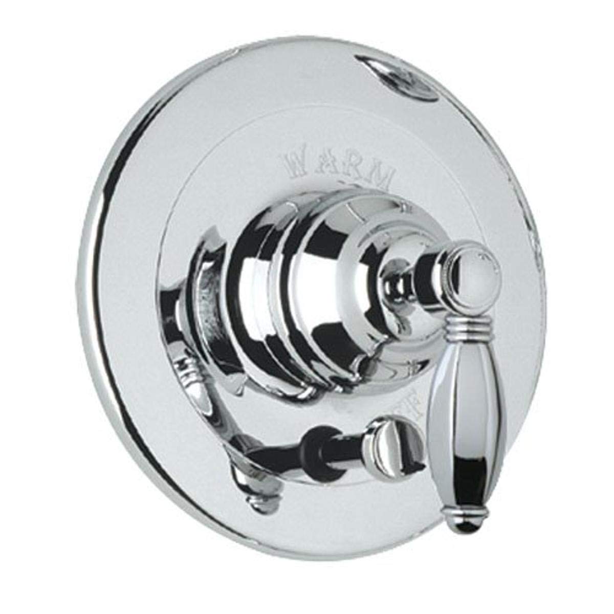 Rohl A2400LHAPC C7096.2Nsftcb A2400 Country Bath Pressure Balance Shower Trim Metal, Hex Lever, Polished Chrome