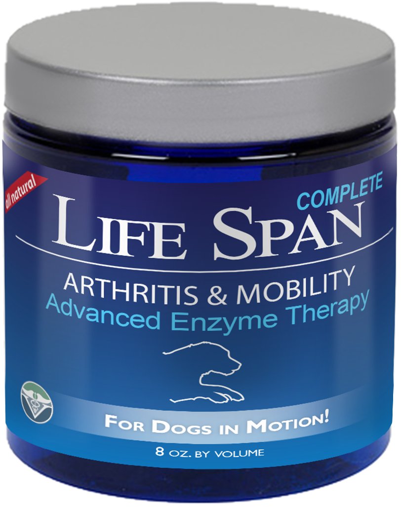 LifeSpan Systemic Enzymes for Dog Arthritis, Mobility, and Pain Relief