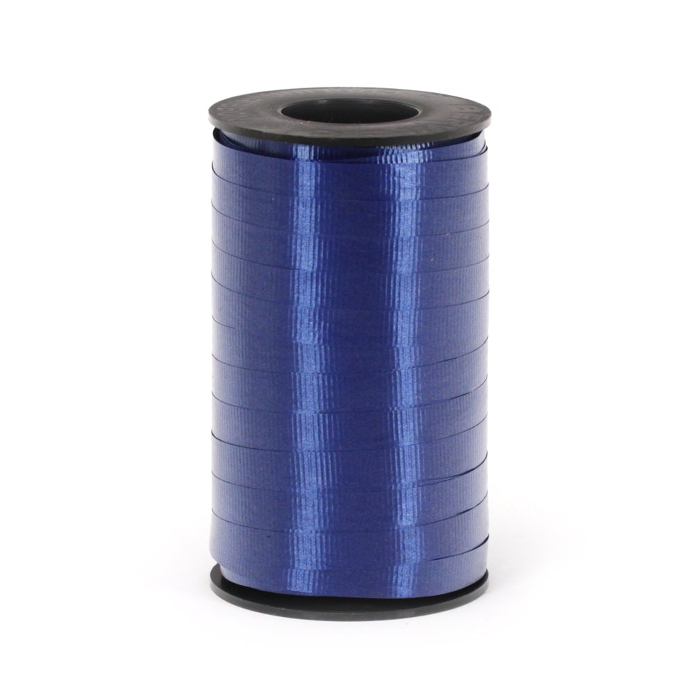 Berwick 3/8-Inch Wide by 250 Yard Spool Super Curl Crimped Splendorette Curling Ribbon, Navy