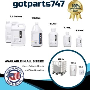 4 Gallons (4x1 case) Isopropyl Alcohol 99.5% - Made in USA High Purity IPA - Includes an Empty Trigger Spray Bottle