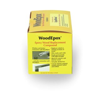 Abatron WoodEpox Kit - 2 Quart - 2-Part Structural Epoxy Adhesive Filler - Wood Filler Putty