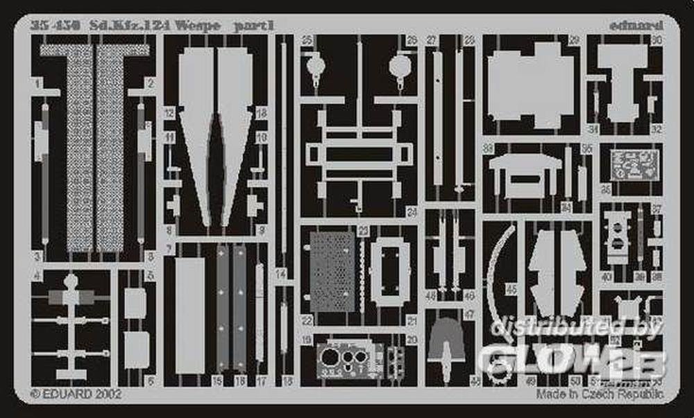 Eduard SdKfz 124 Wespe for TAM 1/35