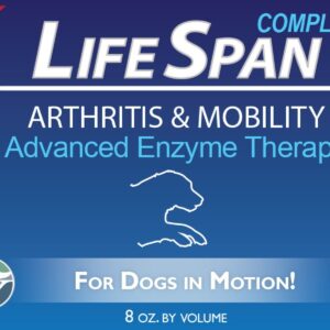 LifeSpan Systemic Enzymes for Dog Arthritis, Mobility, and Pain Relief