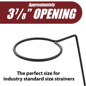 Peachtree Woodworking Supply Paint and Finish Strainer Stand for Strainer Cone Funnels, Ideal for Home, Contractors, Automotive and Woodworkers. Lightweight Sturdy Construction, 1 Paint Strainer Stand