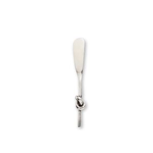 abbott collection stainless steel knot handle butter spreader