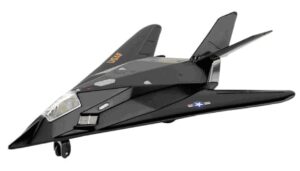 🛦 united states air force f-117 nighthawk stealth strike fighter jet 8" pullback action die cast metal model toy plane