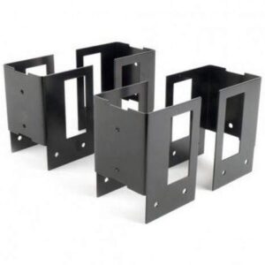 Rutland Stack N Store Corner Brackets for Building Storage Racks, Set of 4