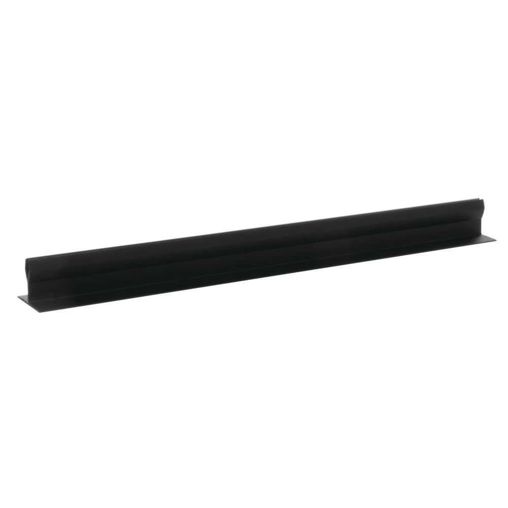 Black Plastic "T" Divider for Parsley Runner Without Aluminum Support - 18"L x 1 1/2"H