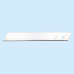 NT Cutter Replacement Blade for H-Shape, 50 Pieces, Thin Blade, Blade Thickness 0.01 inch (0.25 mm), BH-12, Silver