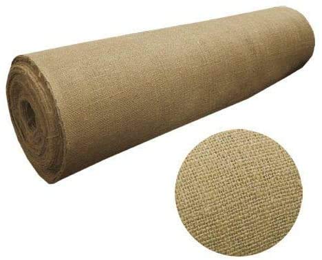 Mybecca 5 Yard 10 Oz Burlap Premium Natural Vintage Jute Fabric 40 Inches Wide Upholstery