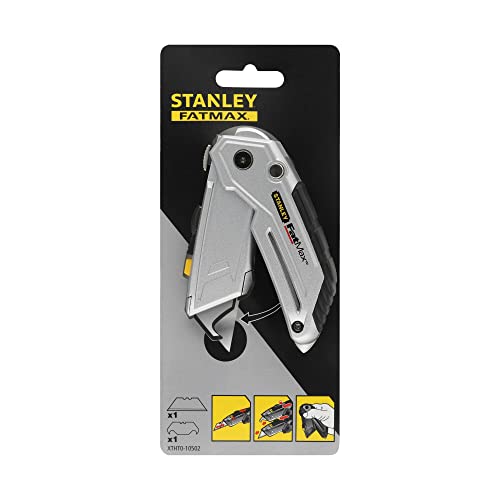 Stanley XTHT0-10502 Folding knife with two blades, Silver