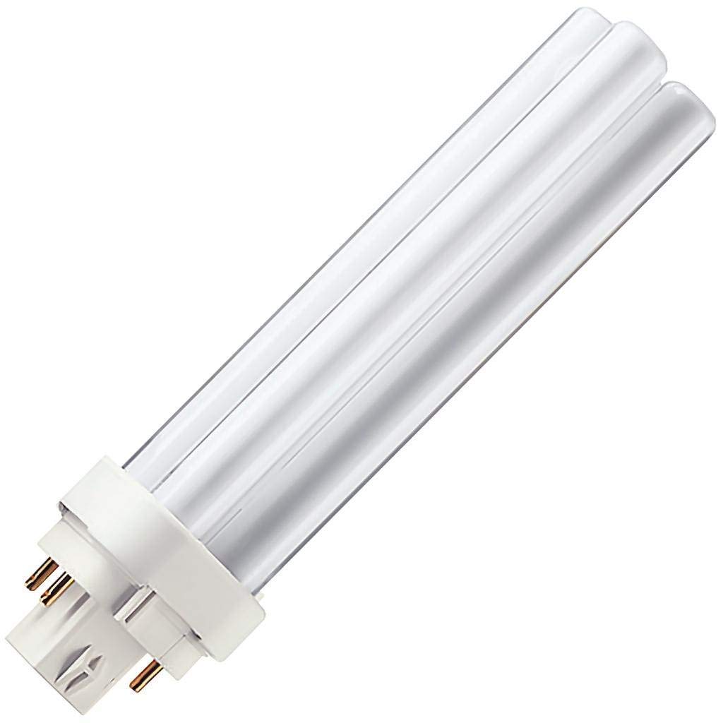 Philips 220343 - PL-C 18W/827/XEW/4P/ALTO 14W Double Tube 4 Pin Base Compact Fluorescent Light Bulb