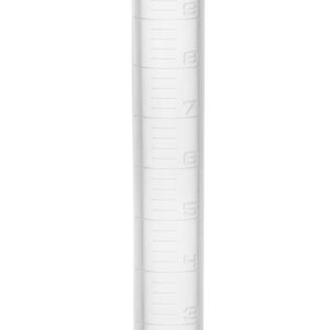 EISCO Graduated Cylinder, 10mL - Class B Tolerance - Octagonal Base - Polypropylene Plastic - Industrial Quality, Autoclavable