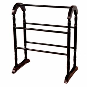 Frenchi Home Furnishing Quilt Rack, Dark Cherry