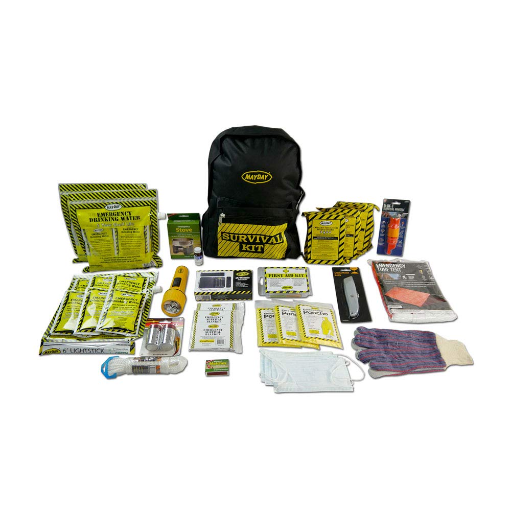 Deluxe Emergency Backpack Kits : 3 Person