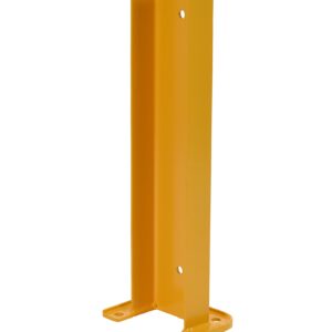 Vestil G6-24 Structural Rack Guard, Steel, Base 8" Width x 6" Depth x 24" Height