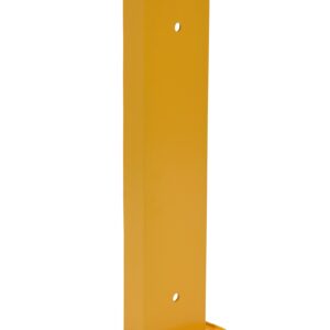 Vestil G6-24 Structural Rack Guard, Steel, Base 8" Width x 6" Depth x 24" Height