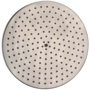 dawn rss240400-10 single function 10" round rain showerhead, brushed nickel