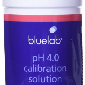 bluelab GL56732898 PH 4.0 Calibration Solution, 500 milliliters lab-Chemical-Standards, Natural