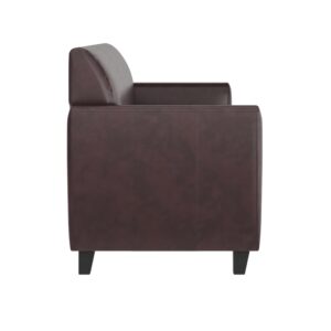 Flash Furniture HERCULES Diplomat Series Brown LeatherSoft Sofa