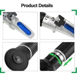 Ade Advanced Optics ade0-10% 0-10% ATC BRIX Refractometer for Maple Sap, CNC, Rbti